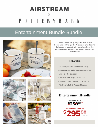 Pottery Barn X Airstream Collaboration