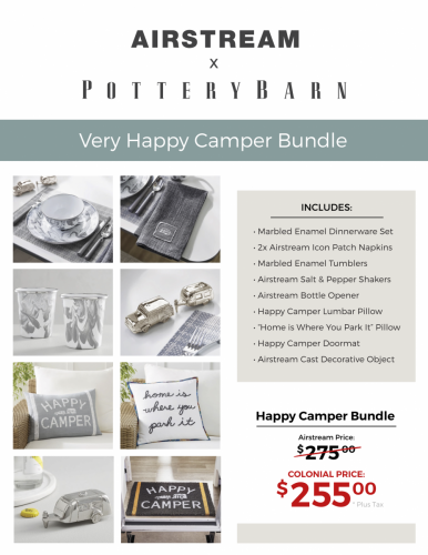 Pottery Barn X Airstream Collaboration